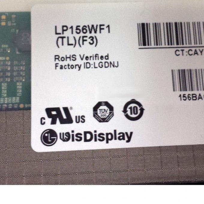 Notizbuch-LCD-Bildschirm/15,6 Zoll-Anzeige LVDS 40 Lp156wf1 Tlf3 Pin 1920x1080