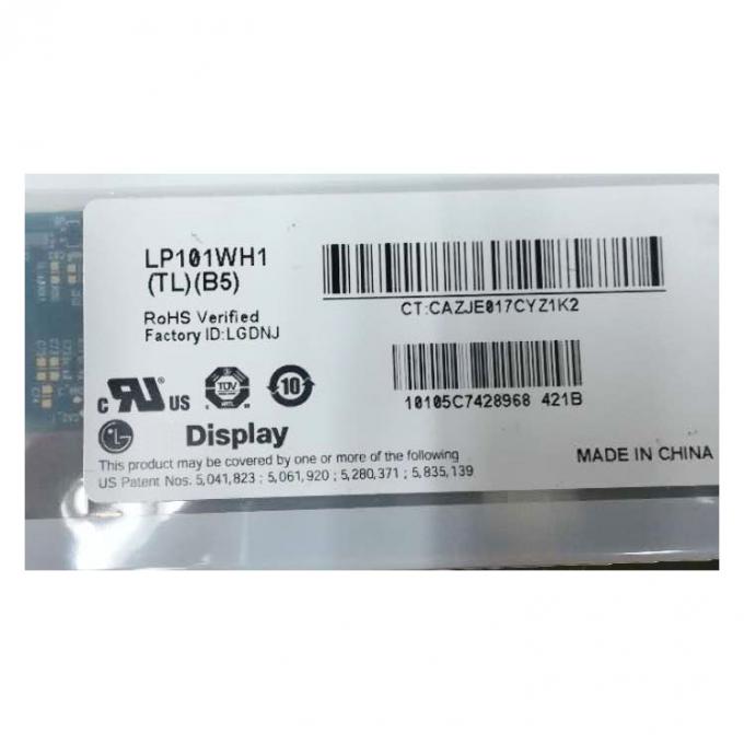 LP101WH1 TLB5 10,1 Laptop-Platte des Zoll-LCD-Bildschirm-1366x768 HD mit LVDS 40 Pin