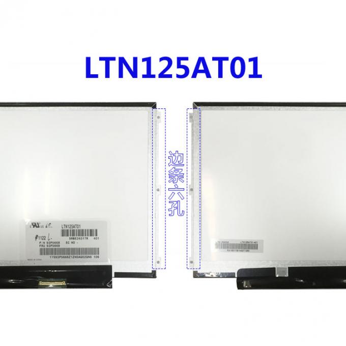 Ordnen Sie einen LCD-Ersatzplatte/-12,5-Zoll-Bildschirm LTN125AT01 LVDS 40 PIN