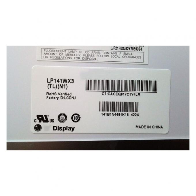 14,1 bewegen Sie verwendeten Laptop-LCD-Bildschirm/TFT LCD-Platte LP141WX3 TLN1 EDV 30 Pin 1280x800 Schritt für Schritt fort
