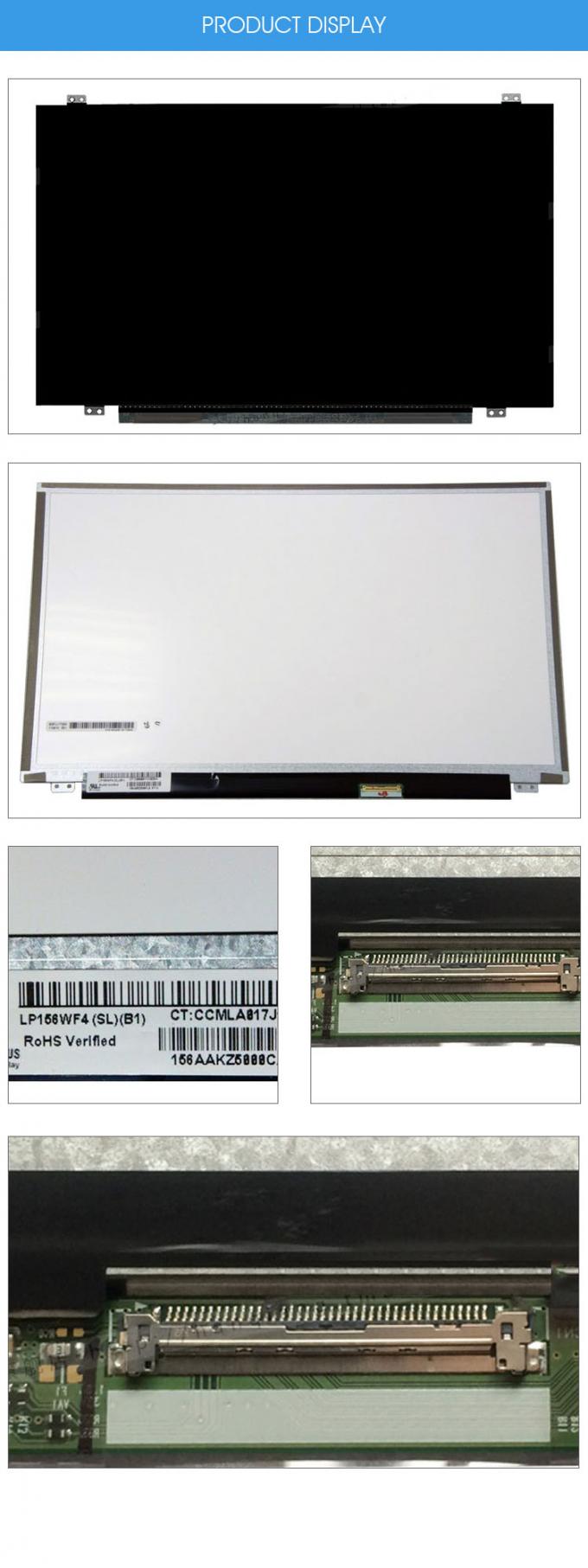 Laptop-Schirm LP156WF4 SL B1 der LVDS-Anzeigen-Schnittstellen-voller HD des LCD-Bildschirm-/15,6 Zoll