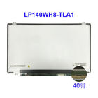LVDS 40 Anzeige Lp140wh8 Tla1 1366x768 Pin 14 Zoll-HD LCD für Fahrwerk-Laptop